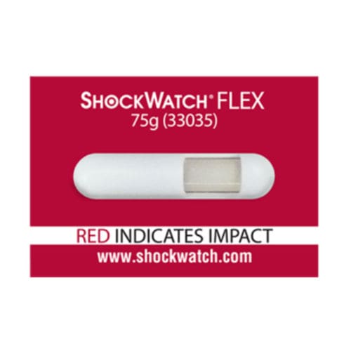 Indicateur d'impact - ShockWatch FLEX - SpotSee - étiquette / inviolable / pour applications médicales