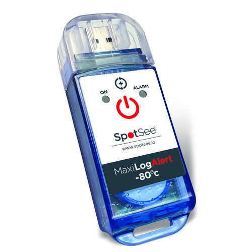 Data logger de température - Maxilog - SpotSee - USB / pour applications pharmaceutiques / compact