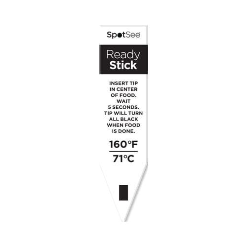 Thermomètre visuel - ReadyStick - SpotSee - à insertion / pour produits alimentaires / à usage unique