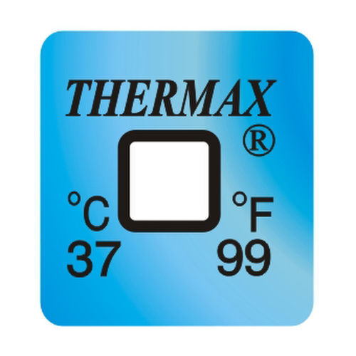 Étiquette enregistreur de température - Thermax - SpotSee - thermo-sensible / autocollante / pour applications aérospatiales