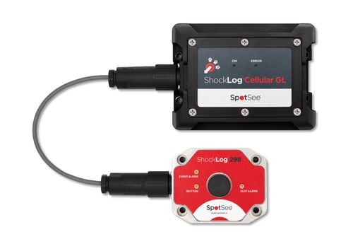 Enregistreur numérique - The ShockLog® Cellular GL - SpotSee - d'impact / pour vidéosurveillance / pour acquisition de données