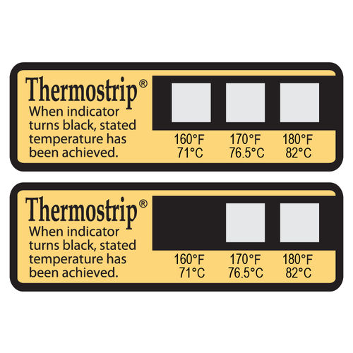 Étiquette étanche - Thermostrip DL - SpotSee - en argent / d'étiquettes / à clés