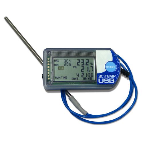 Data logger de température - 3Ctemp - SpotSee - USB / avec afficheur LCD / pour contrôle
