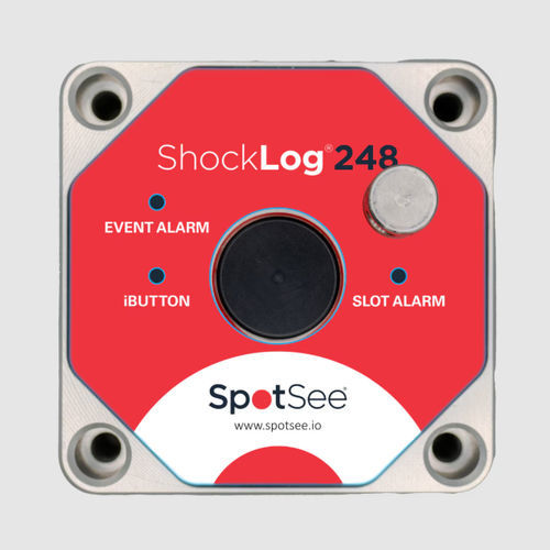 Enregistreur de données de température - ShockLog® 248 - SpotSee - d'humidité / de fréquence / d'accélération