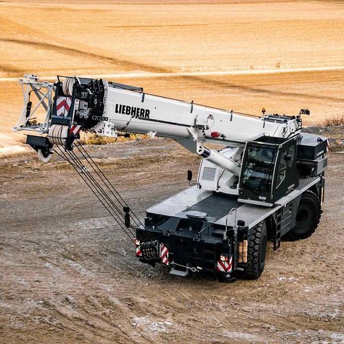 Grue mobile - LRT series - Liebherr Mischtechnik - à flèche / télescopique / pour terrain difficile