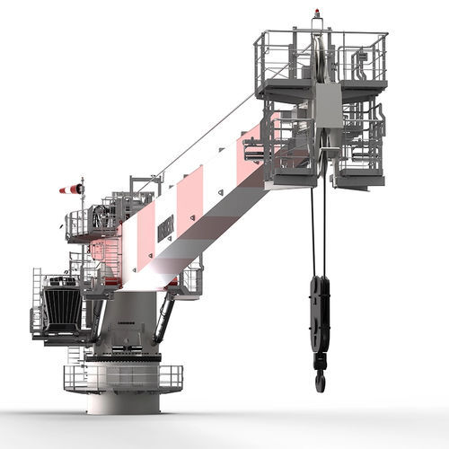 Grue fixe - RL series  - Liebherr Mischtechnik - sur câbles / pour applications offshore / pour la maintenance