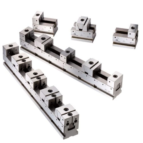 Étau pour rectifieuse - VISE IN-ROW - HOMGE MACHINERY IND. CO., LTD. - pour machine-outil / pour fraiseuse / multiple