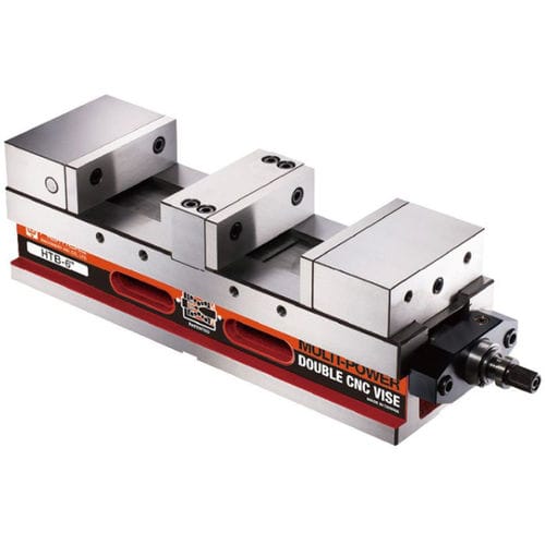 Étau pour machine-outil - HTB-5",6",8" - HOMGE MACHINERY IND. CO., LTD. - horizontal / modulable / vertical