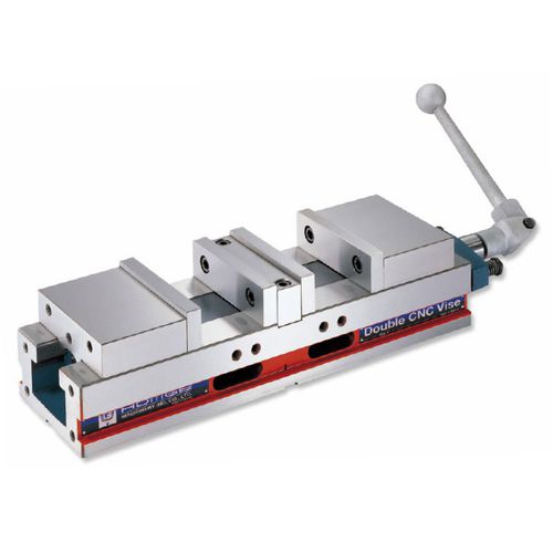 Étau double - HDL-4",6" - HOMGE MACHINERY IND. CO., LTD. - pour machine-outil / manuel / de précision