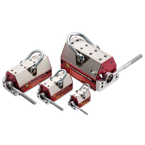 Porteur magnétique permanent à commutation manuelle - ECMC-M series - HOMGE MACHINERY IND. CO., LTD. - pour tôle / pour poutrelle / pour barres en fer