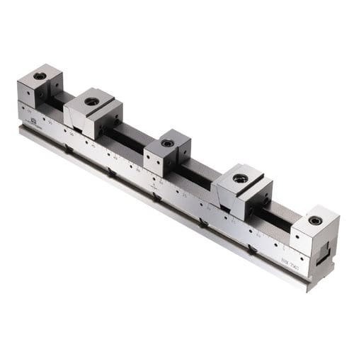 Étau à serrage multiple - HRV- MD Series - HOMGE MACHINERY IND. CO., LTD. - pour machine-outil / vertical / modulable