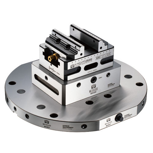 Étau pour machine-outil - ASC-S series - HOMGE MACHINERY IND. CO., LTD. - universel / pour machine-outil 5 axes / manuel