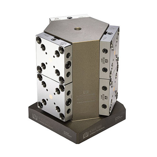 Cylindre de serrage point-zero intégré - M-52x52(9333)+6x8011 - HOMGE MACHINERY IND. CO., LTD. - standard / compact / rapide