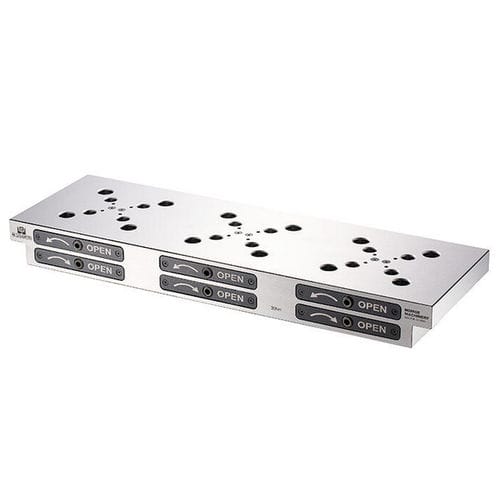 Cylindre de serrage point-zero à visser - M-52/96(80722G) - HOMGE MACHINERY IND. CO., LTD. - intégré / compact / carré