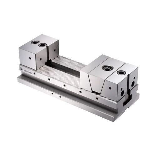 Étau pour machine-outil - S-100 - HOMGE MACHINERY IND. CO., LTD. - pneumatique / en acier / pour usinage