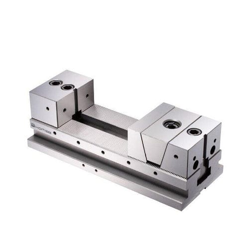 Étau pour machine-outil - S-100 - HOMGE MACHINERY IND. CO., LTD. - pour fraiseuse / manuel / à vis