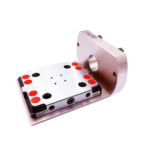 Plaque d'adaptation pour système de centrage et bridage au point zéro - M-52/96(8056H)-90 - HOMGE MACHINERY IND. CO., LTD. - pour table rotative