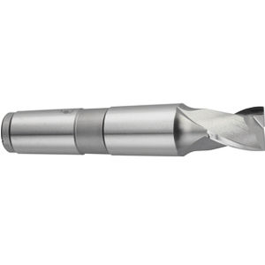 Fraise monobloc - CM31 - Carmon - HSS/HSCO / à 2 dents / à cône morse