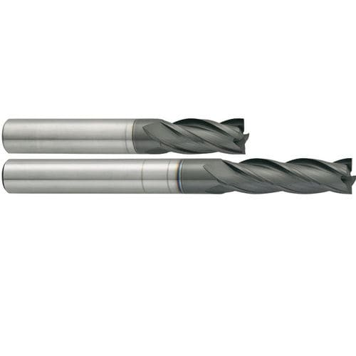 Fraise monobloc - CL2 series - Carmon - à queue cylindrique / à 4 dents