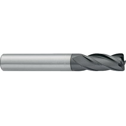 Fraise monobloc - CL21TFHMB      	 - Carmon - à 4 dents / à queue cylindrique
