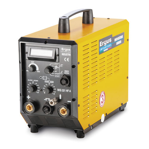 Poste à souder TIG - ERGUS WIG 321 HF ADi - Carmon - à électrode / triphasé / DC