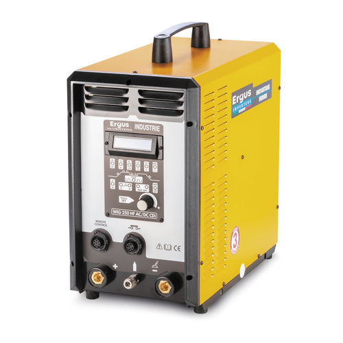 Poste à souder TIG - ERGUS WIG 250 HF AC/DC CDi - Carmon - à électrode / triphasé / AC