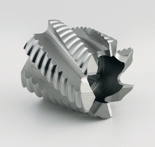 Fraise deux tailles - CF9 series - Carmon - monobloc / d'ébauche / HSS/HSCO
