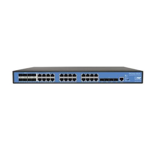 Commutateur Ethernet industriel - PROmesh B28-R - Indu-Sol GmbH - administrable / 28 ports / rack 19"