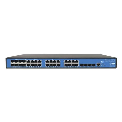 Commutateur Ethernet industriel - PROmesh B28-RL - Indu-Sol GmbH - administrable / 28 ports / de niveau 3