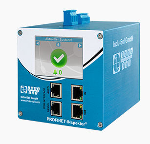 Outil de diagnostic ProfiNet - PROFINET-INspektor® NT - Indu-Sol GmbH - de surveillance / en ligne / intelligent