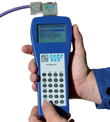 Testeur de câbles - PROFtest II XL - Indu-Sol GmbH - réseau / PROFIBUS / portable