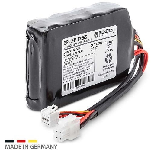 Module batterie LiFePO4 - BP-LFP-1325S - Bicker Elektronik GmbH - de bloc / pour onduleur / pour alimentation de secours