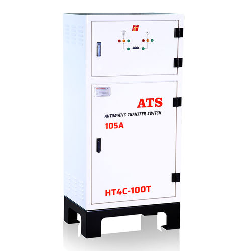 Commutateur de transfert automatique - HT4C series - Huu Toan Group - armoire / pour générateur / 3 pôles