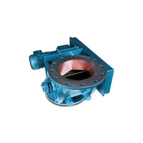 Écluse rotative à pulvérulents - ROTOLOK - pour céréales / pour collecteur de poussière / socle rond