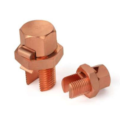 Connecteur boulonné fendu - A-1 Electricals - d'alimentation électrique / en laiton / pour câble électrique