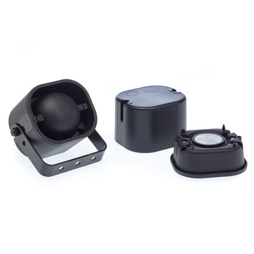 Haut-parleur fixé à une équerre - CR045  - SATEP - résistant à l'eau / résistant aux intempéries / adressable