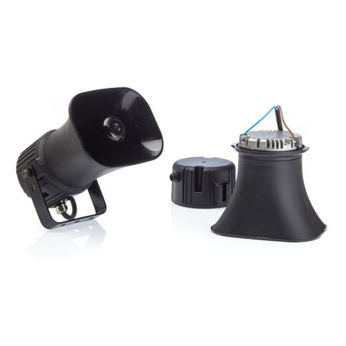 Diffuseur sonore à cornet - TE810 - SATEP - résistant à la corrosion / IP66 / fixé à une équerre