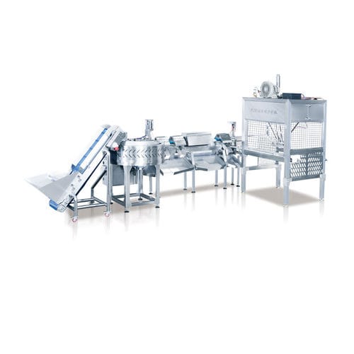 Ligne d'emballage complète pour l'industrie agroalimentaire - FLS500 - Foshan Aokai machinery Technology Co.,Ltd - de saucisses / automatique / à haute vitesse