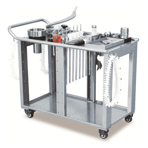 Chariot de transport - Foshan Aokai machinery Technology Co.,Ltd - en acier inoxydable / porte-outils / à roulettes