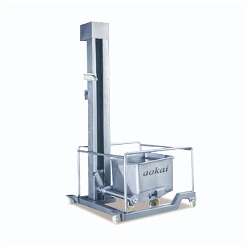 Basculeur élévateur - Foshan Aokai machinery Technology Co.,Ltd - électrique / pour bacs / mobile