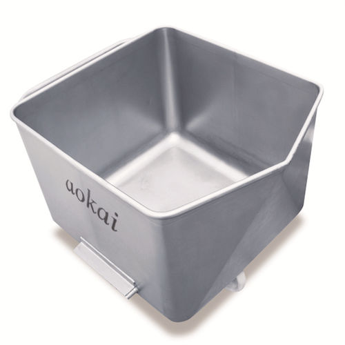 Bac à bec en acier inoxydable - Foshan Aokai machinery Technology Co.,Ltd - de transport / pour applications alimentaires / à roulettes