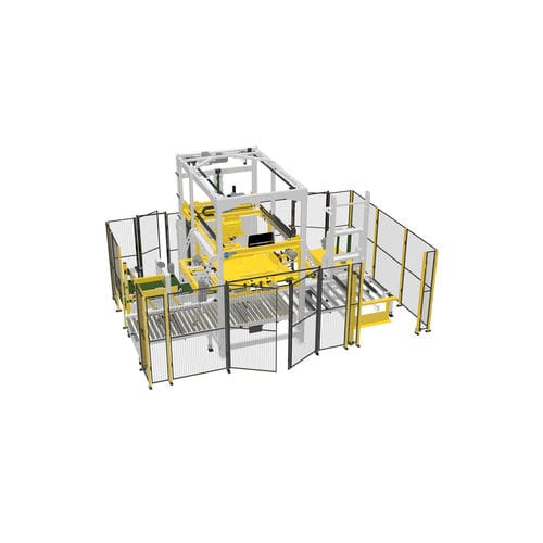 Palettiseur par le bas - TERRAM 800 G - NEWTEC BAG PALLETIZING - de sacs / automatique / pour l'industrie agroalimentaire