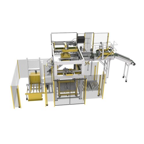 Palettiseur par le haut - ARCUS 1000 G - NEWTEC BAG PALLETIZING - de sacs / pour l'industrie chimique / pour l'industrie agroalimentaire