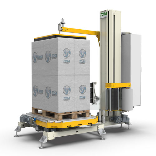 Banderoleuse à plateau tournant - NEWTEC BAG PALLETIZING - automatique / de palettes