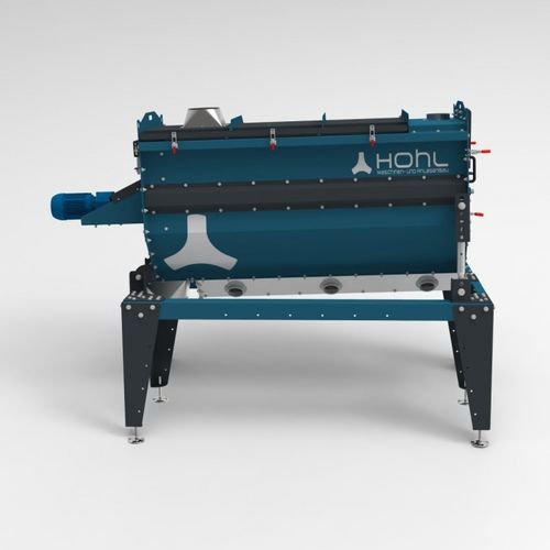 Machine de brossage de graines de courge - Hohl Maschinen- und Anlagenbau GmbH