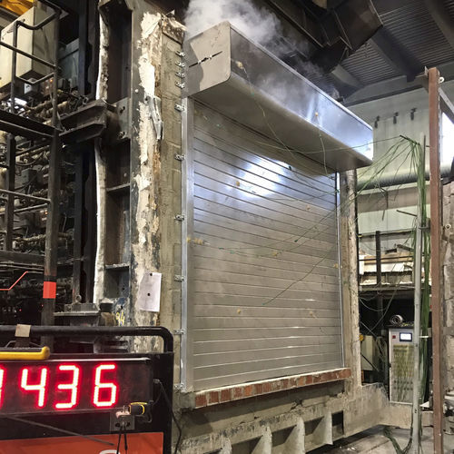 Volet roulant anti-effraction - EPSILON series - CBX SECURITY - en acier galvanisé / en aluminium extrudé / de grande dimension