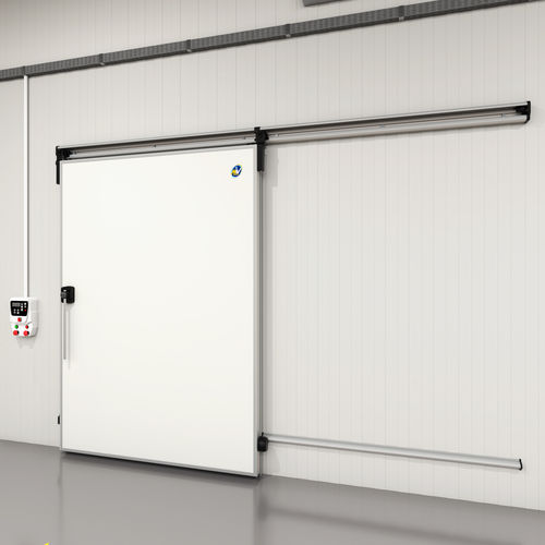 Porte coulissante - 979M  - MIV INSULATING SYSTEMS S.R.L. - battante / en acier inoxydable / en aluminium