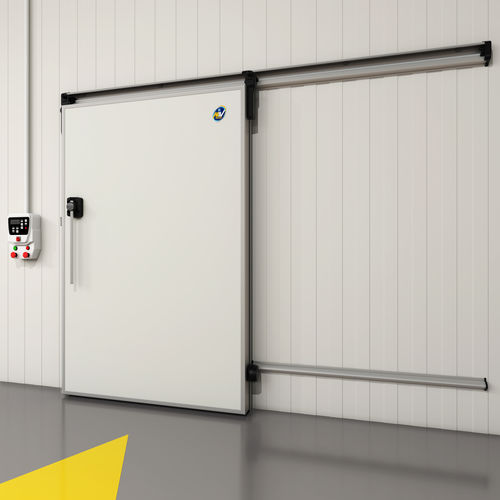 Porte coulissante - 900BT  - MIV INSULATING SYSTEMS S.R.L. - battante / en acier inoxydable / en aluminium