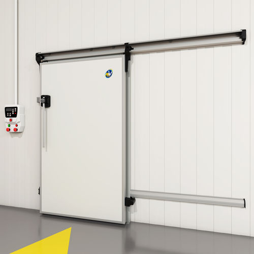 Porte coulissante - 970BT  - MIV INSULATING SYSTEMS S.R.L. - battante / en acier inoxydable / en aluminium
