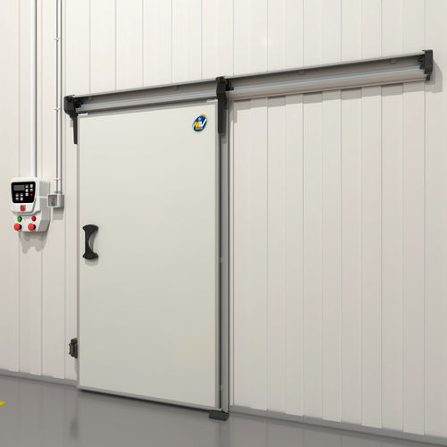 Porte coulissante - 974P  - MIV INSULATING SYSTEMS S.R.L. - battante / en acier inoxydable / en aluminium